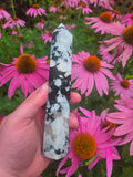 Large Rainbow Moonstone Tower