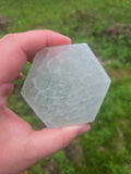 Selenite Hexagon Slab
