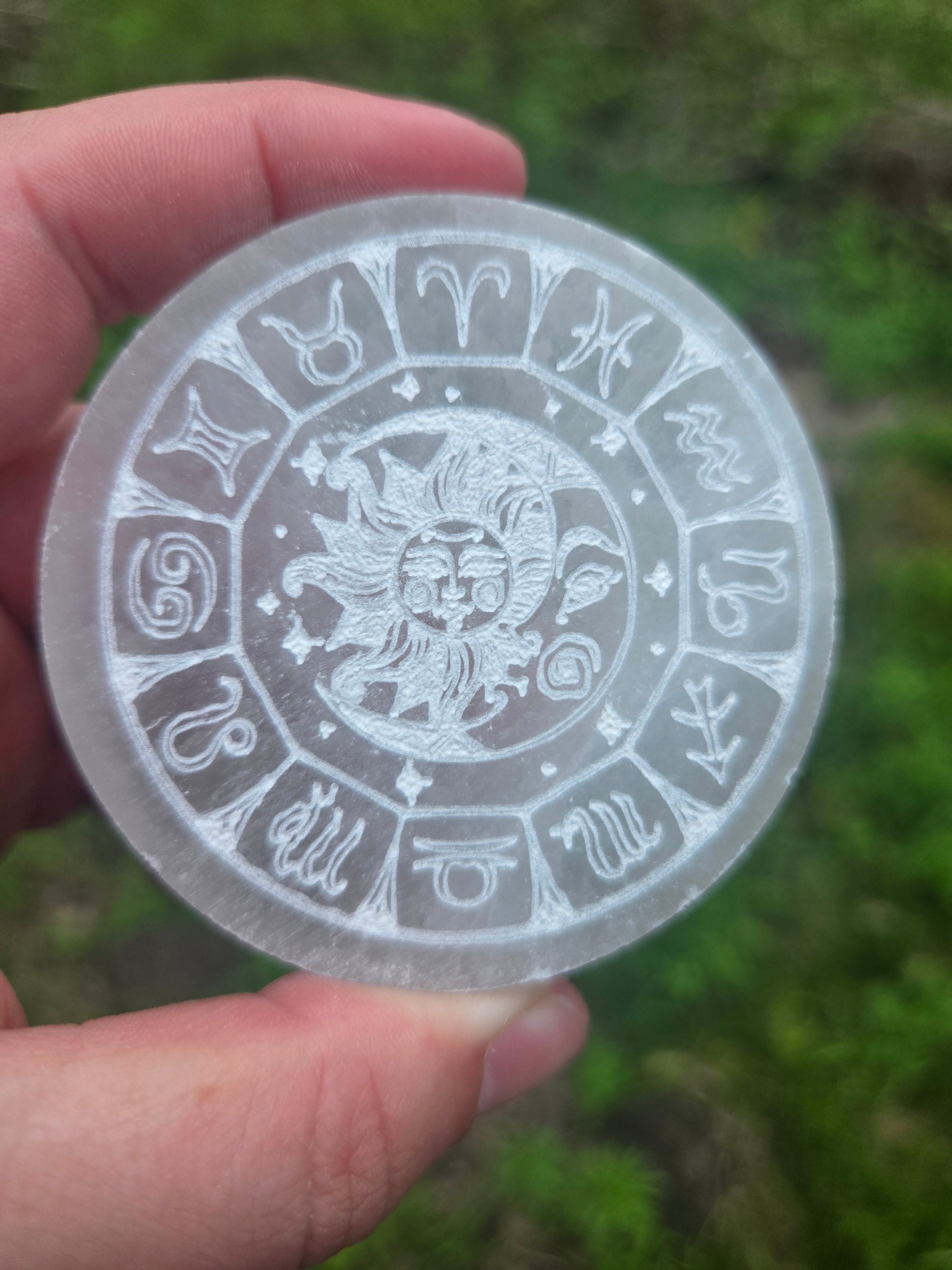 Zodiac Selenite Slabs