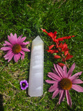Pink Calcite Tower